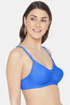 Tweens Single Layered Non Wired Full Coverage T-Shirt Bra - Royal Blue — thumbnail 4